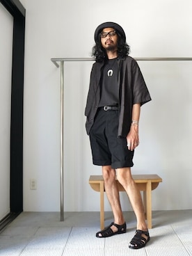 ARKnets STAFFさん（メンズ・183cm）の夏コーディネート