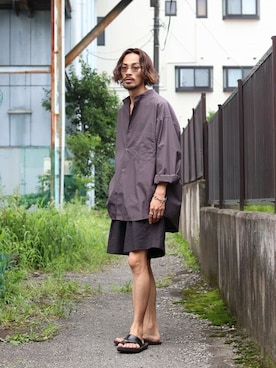 ARKnets STAFFさん（メンズ・175cm）の夏コーディネート