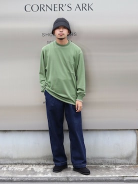 ARKnets STAFFさん（メンズ・173cm）の夏コーディネート