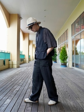 ARKnets STAFFさん（メンズ・169cm）の夏コーディネート