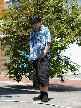 ARKnets STAFFさん（メンズ・174cm）の夏コーディネート
