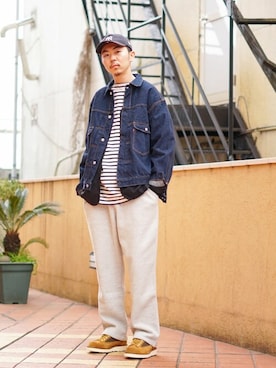 「フラッグスポーツ」｜ARKnets STAFFさん（メンズ・178cm）の夏コーディネート