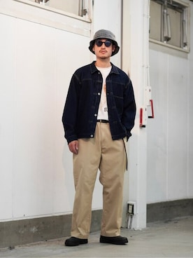 「フラッグスポーツ」｜ARKnets STAFFさん（メンズ・172cm）の夏コーディネート