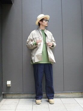 「アークネッツ」｜ARKnets STAFFさん（メンズ・175cm）の夏コーディネート