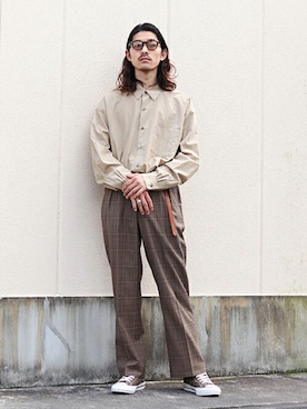 ARKnets STAFFさん（メンズ・172cm）の夏コーディネート