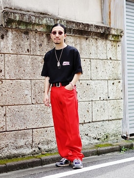 「ABU GARCIA（アブ・ガルシア）のアイテム」を使った、ARKnets STAFFさん（メンズ・165cm）の夏コーディネート