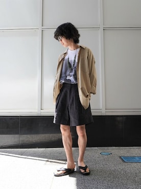 ARKnets STAFFさん（メンズ・165cm）の夏コーディネート
