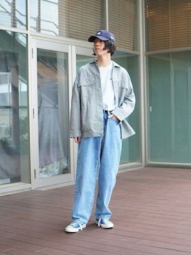 「アークネッツ」｜ARKnets STAFFさん（メンズ・174cm）の夏コーディネート