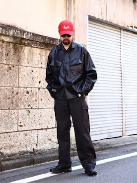 ARKnets STAFFさん（メンズ・180cm）の夏コーディネート