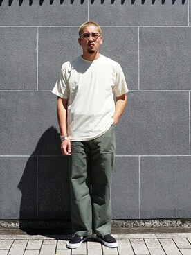 「フラッグスポーツ」｜ARKnets STAFFさん（メンズ・178cm）の夏コーディネート