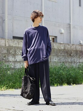 「アークネッツ」｜ARKnets STAFFさん（メンズ・181cm）の夏コーディネート