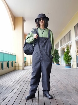 「ABU GARCIA（アブ・ガルシア）のアイテム（帽子）」を使った、ARKnets STAFFさん（メンズ・170cm）の夏コーディネート