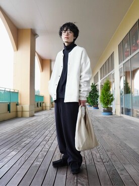 「アークネッツ」｜ARKnets STAFFさん（メンズ・170cm）の秋コーディネート
