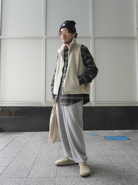 「アークネッツ」｜ARKnets STAFFさん（メンズ・174cm）の秋コーディネート