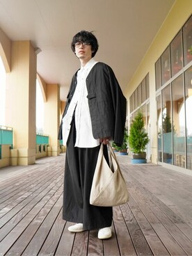 「アークネッツ」｜ARKnets STAFFさん（メンズ・170cm）の秋コーディネート