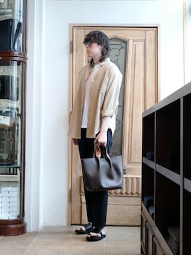 「アークネッツ」｜ARKnets STAFFさん（メンズ・190cm）の秋コーディネート