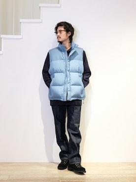 「Danner（ダナー）のアイテム（ブーツ）」を使った、ARKnets STAFFさん（メンズ・175cm）の秋コーディネート