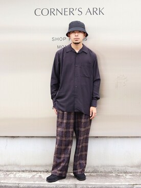 「アークネッツ」｜ARKnets STAFFさん（メンズ・173cm）の秋コーディネート