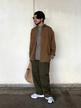 ARKnets STAFFさん（メンズ・174cm）の秋コーディネート