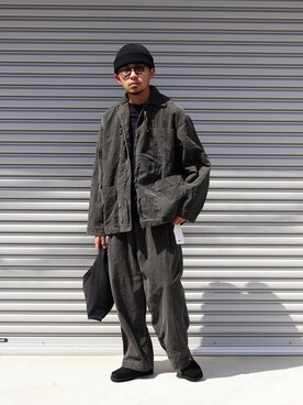 「ARKnets（アークネッツ）のアイテム」を使った、ARKnets STAFFさん（メンズ・173cm）の秋コーディネート