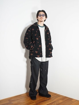 「Padmore&Barnes（パドモア&バーンズ）のアイテム」を使った、ARKnets STAFFさん（メンズ・175cm）の秋コーディネート