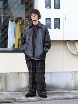 「ARKnets（アークネッツ）のアイテム」を使った、ARKnets STAFFさん（メンズ・173cm）の秋コーディネート