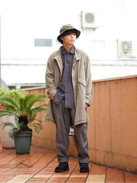 「Danner（ダナー）のアイテム（ブーツ）」を使った、ARKnets STAFFさん（メンズ・174cm）の秋コーディネート