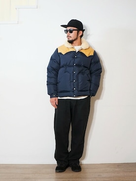 「Danner（ダナー）のアイテム（ブーツ）」を使った、ARKnets STAFFさん（メンズ・178cm）の秋コーディネート