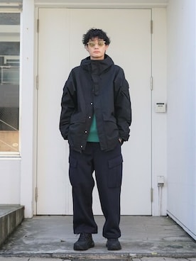 「GOLDWIN（ゴールドウィン）のアイテム」を使った、ARKnets STAFFさん（メンズ・179cm）の秋コーディネート