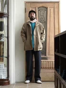 「アークネッツ」｜ARKnets STAFFさん（メンズ・174cm）の秋コーディネート