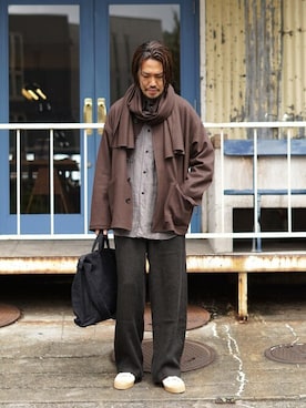 「SLOW」｜ARKnets STAFFさん（メンズ・178cm）の秋コーディネート