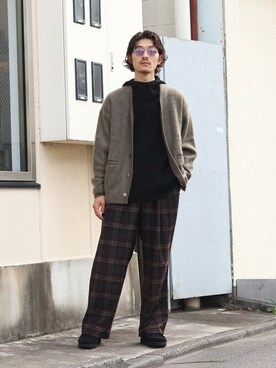 「ARKnets（アークネッツ）のアイテム」を使った、ARKnets STAFFさん（メンズ・173cm）の秋コーディネート