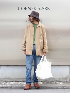 「アークネッツ」｜ARKnets STAFFさん（メンズ・175cm）の秋コーディネート