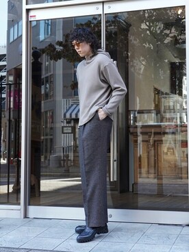 ARKnets STAFFさん（メンズ・190cm）の秋コーディネート