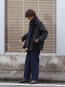「アークネッツ」｜ARKnets STAFFさん（メンズ・181cm）の秋コーディネート