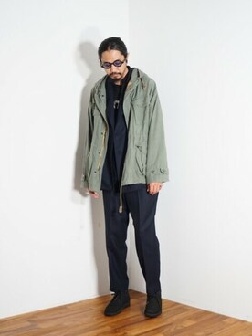 ARKnets STAFFさん（メンズ・183cm）の秋コーディネート