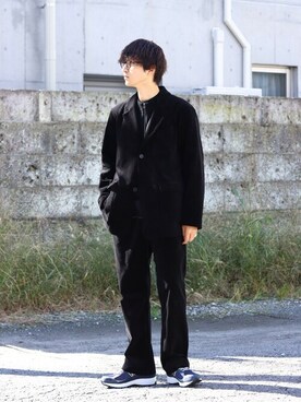 「ポートバイアーク」｜「アイテム（その他アウター）」を使った、ARKnets STAFFさん（メンズ・181cm）の秋コーディネート