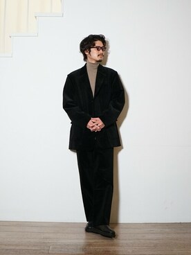 「ポートバイアーク」｜「アイテム（その他アウター）」を使った、ARKnets STAFFさん（メンズ・175cm）の秋コーディネート