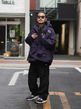 ARKnets STAFFさん（メンズ・164cm）の冬コーディネート