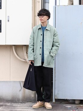 「アークネッツ」｜ARKnets STAFFさん（メンズ・176cm）の冬コーディネート