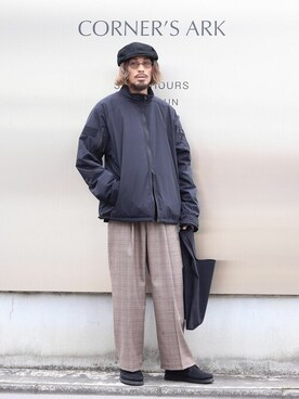 「アークネッツ」｜ARKnets STAFFさん（メンズ・175cm）の冬コーディネート