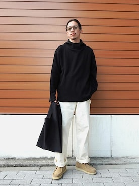 「アークネッツ」｜ARKnets STAFFさん（メンズ・169cm）の冬コーディネート