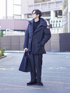 「アークネッツ」｜ARKnets STAFFさん（メンズ・179cm）の冬コーディネート