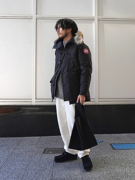 「アークネッツ」｜ARKnets STAFFさん（メンズ・174cm）の冬コーディネート
