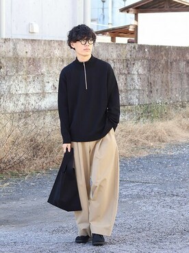 「アークネッツ」｜ARKnets STAFFさん（メンズ・176cm）の冬コーディネート