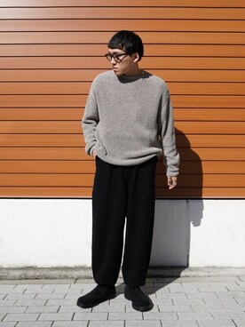 ARKnets STAFFさん（メンズ・173cm）の冬コーディネート