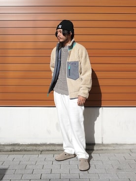 ARKnets STAFFさん（メンズ・174cm）の冬コーディネート