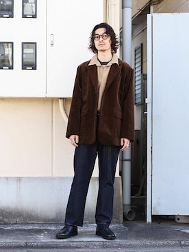 「アークネッツ」｜ARKnets STAFFさん（メンズ・173cm）の冬コーディネート