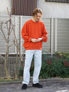 「BALLAST ARK（バラストアーク）のアイテム」を使った、ARKnets STAFFさん（メンズ・178cm）の冬コーディネート