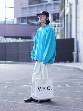 「COMESANDGOES」｜ARKnets STAFFさん（メンズ・174cm）の冬コーディネート